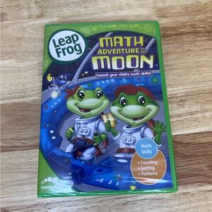 LeapFrog Math Adventure to the Moon Educational DVD – NEW Sealed